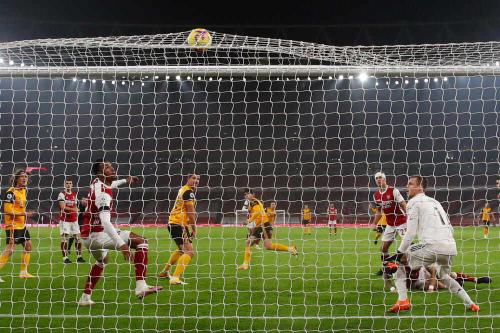 Pedro Neto je najavio novi loš rezultat domaćeg Arsenala, Foto: REUTERS
