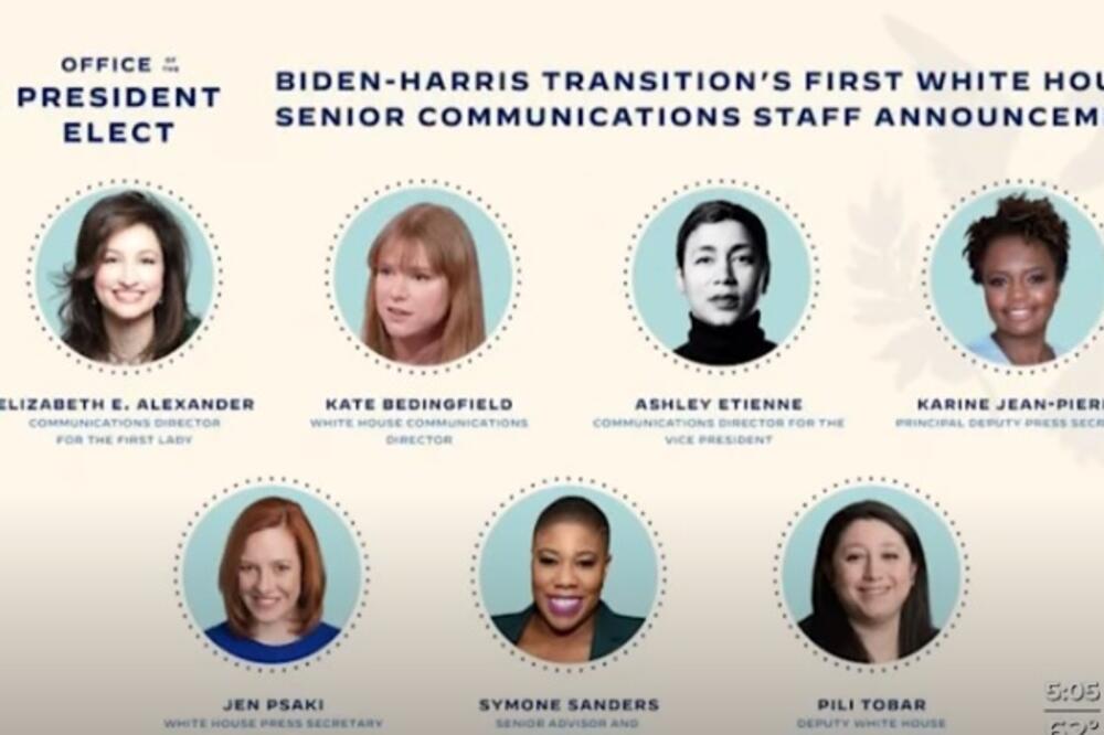 Novi tim za komunikacije Bijele kuće, Foto: Screenshot/Youtube