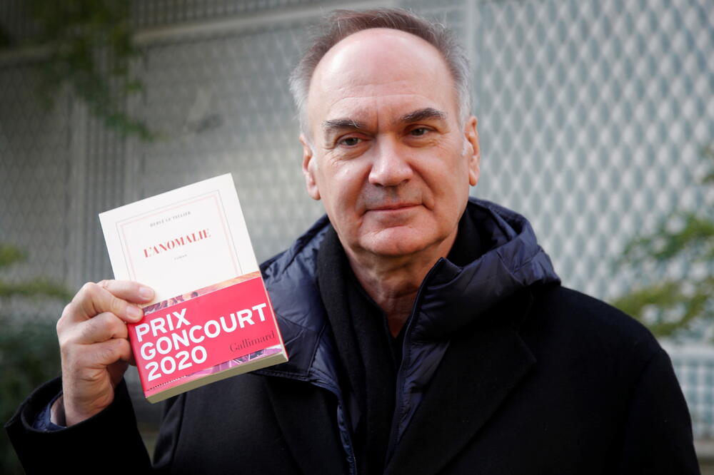 Dobitnik nagrade Gonkur, pisac Erve le Telije, Foto: Reuters