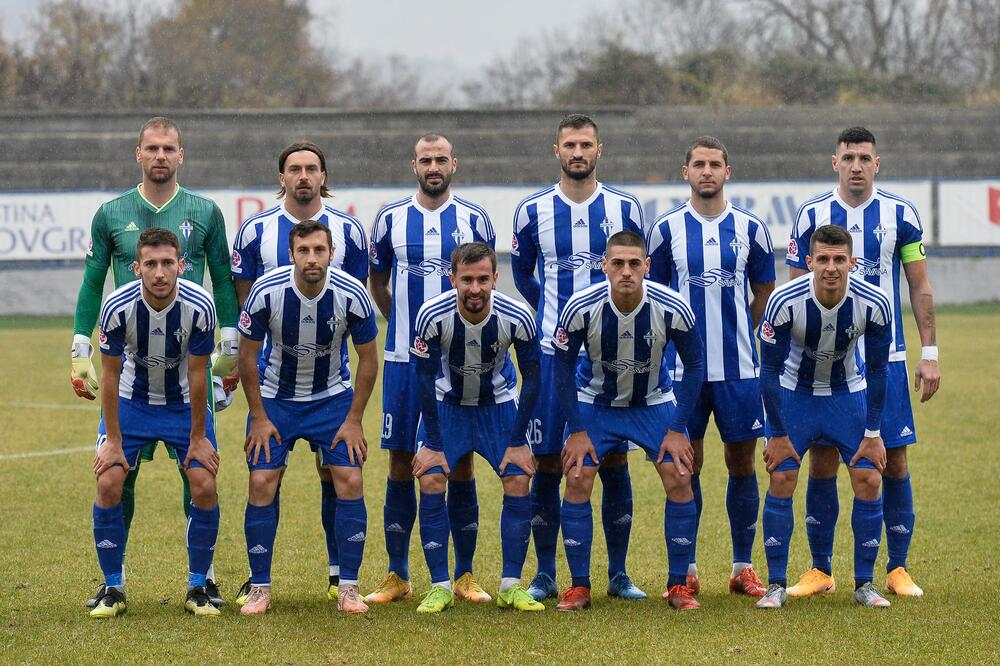 Jesenji prvaci: Fudbaleri Budućnosti uoči današnjeg meča sa Iskrom, Foto: FK Budućnost