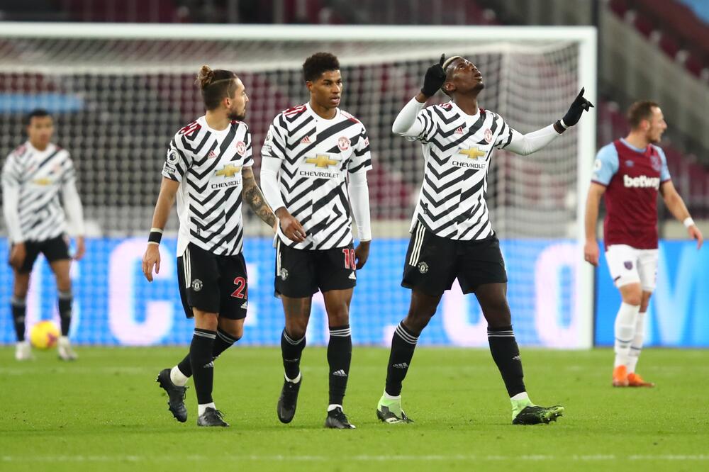 Pogba slavi gol, Foto: Reuters