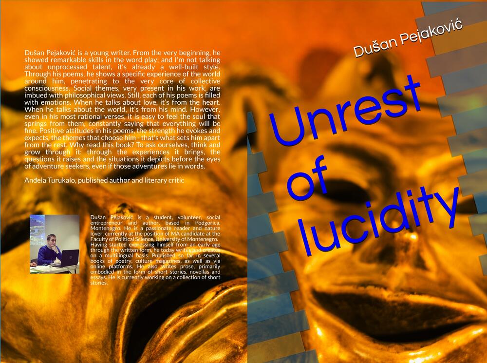 Zbirka poezije na engleskom jeziku “Unrest of lucidity”