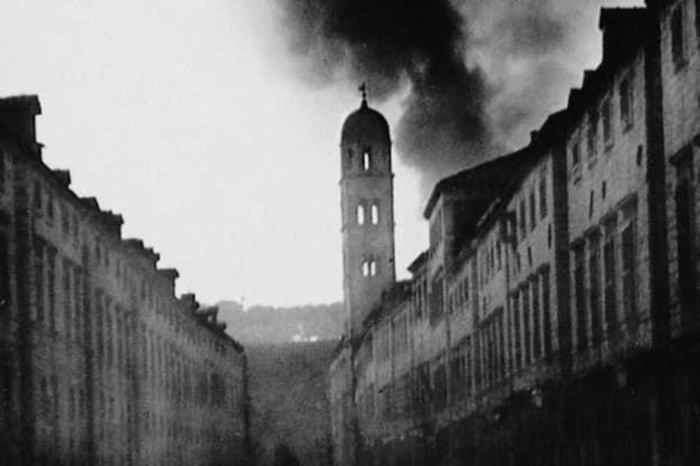 Pavo Urban, Dubrovnik, decembra 1991. / Ljubaznošću Mirjane Urban, Foto: Pavo Urban