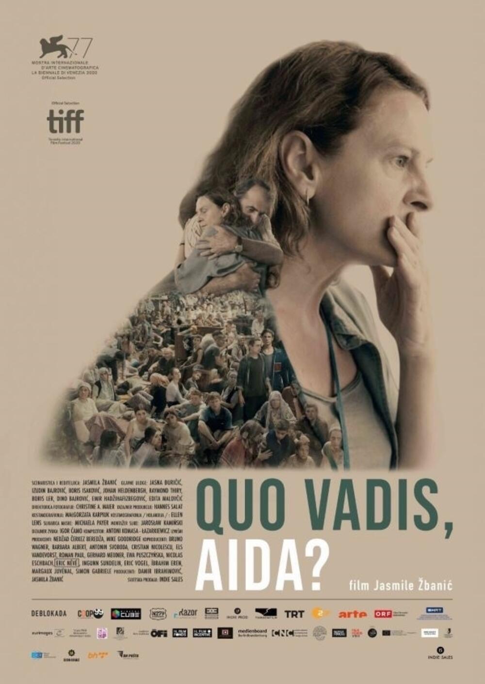 Film o Srebrenici, rediteljke Jasmile Žbanić, na programu 10. decembra u 20 časova