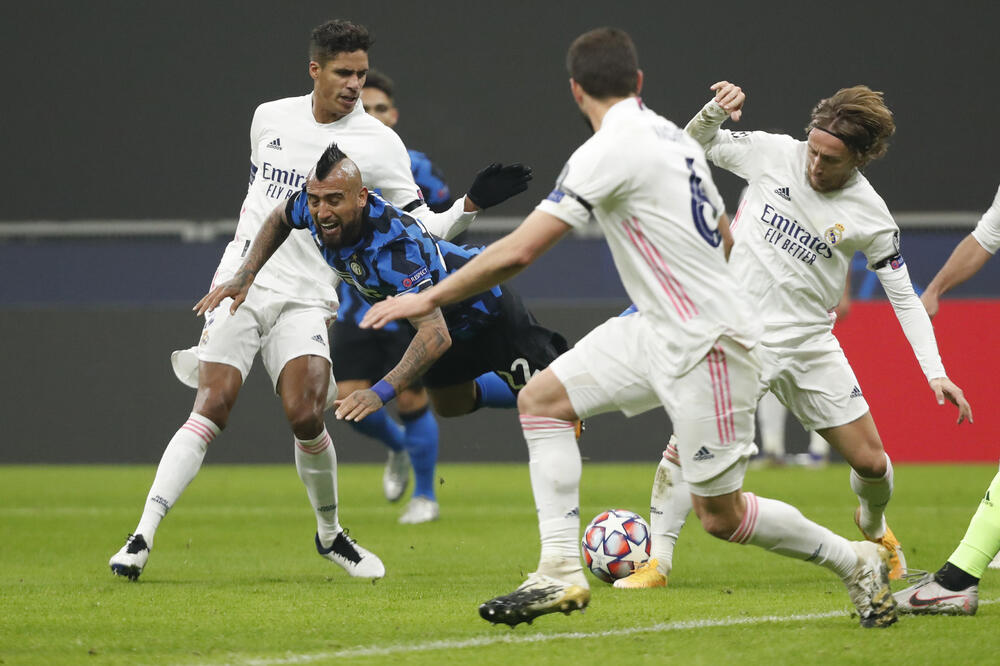 Sa meča Inter - Real, Foto: Reuters
