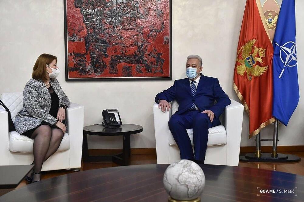 Rajnke i Krivokapić, Foto: Twitter