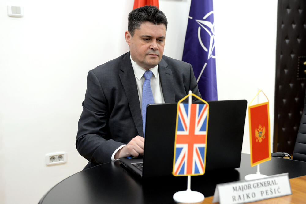 Pešić, Foto: Ministarstvo odbrane