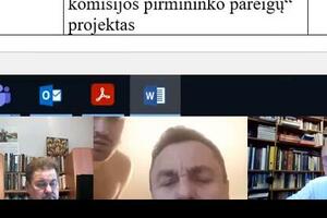 Litvanski poslanik uhvaćen u kadru sa golim muškarcem tokom onlajn...
