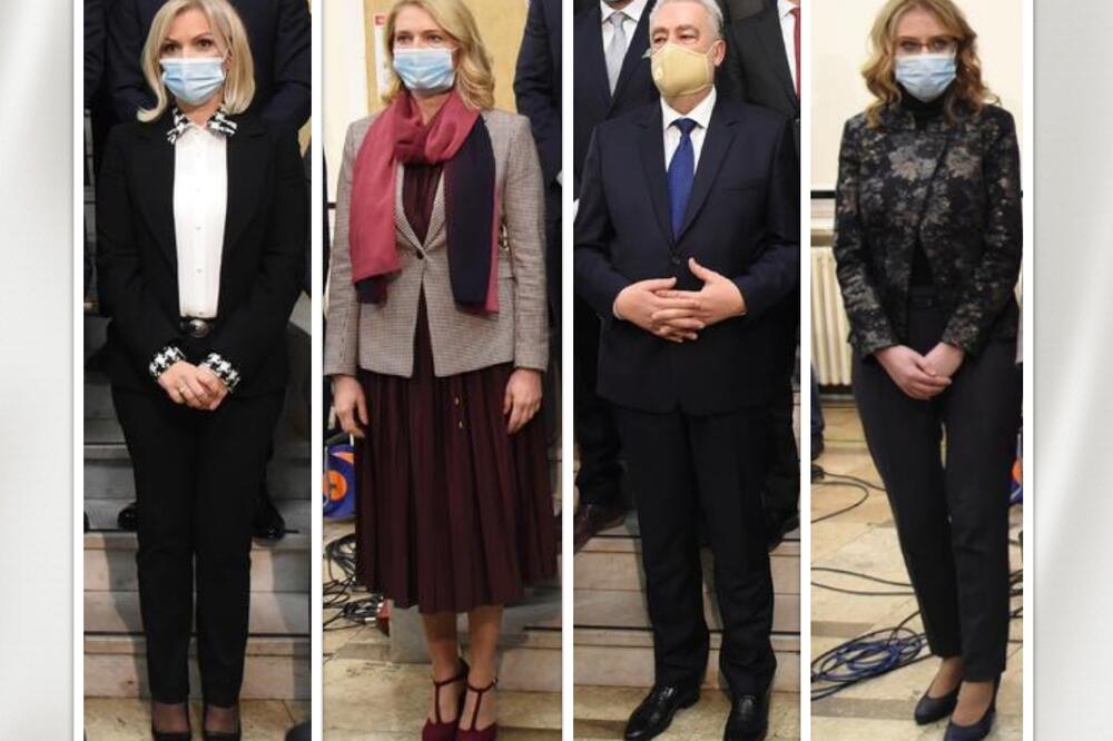 Borovinić Bojović, Krivokapić, Injac, Bratić, Foto: Vijesti/Photocollage