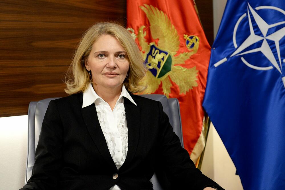 Ministarka odbrane Olivera Injac, Foto: Ministarstvo odbrane