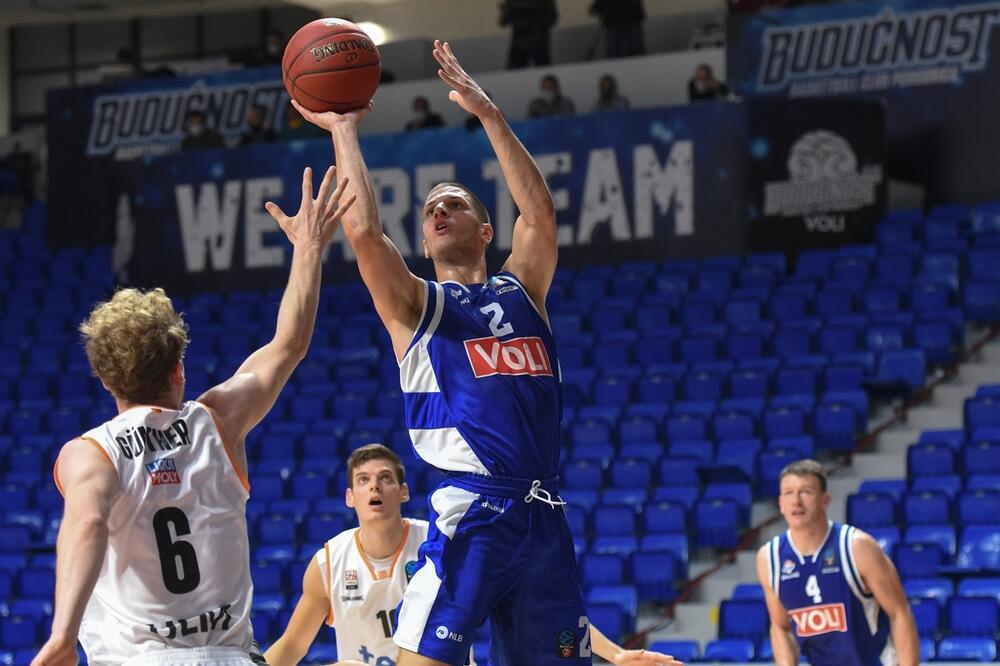 Budućnost želi da otkloni dilemu: Nikola Ivanović, Foto: Eurocup