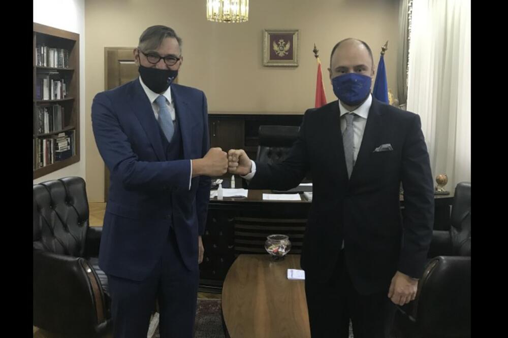 Radulović i Veber, Foto: Ministarstvo vanjskih poslova