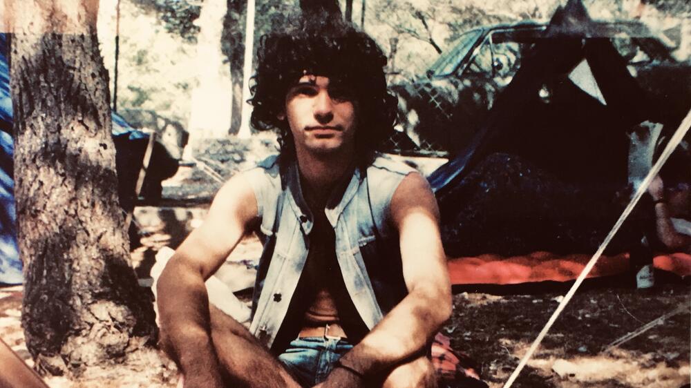 Dedović u Makarskoj 1983.