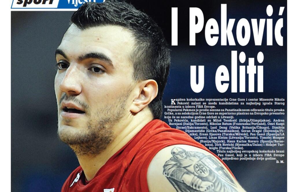 Strana "Vijesti" od 13. decembra 2010, Foto: Arhiva Vijesti