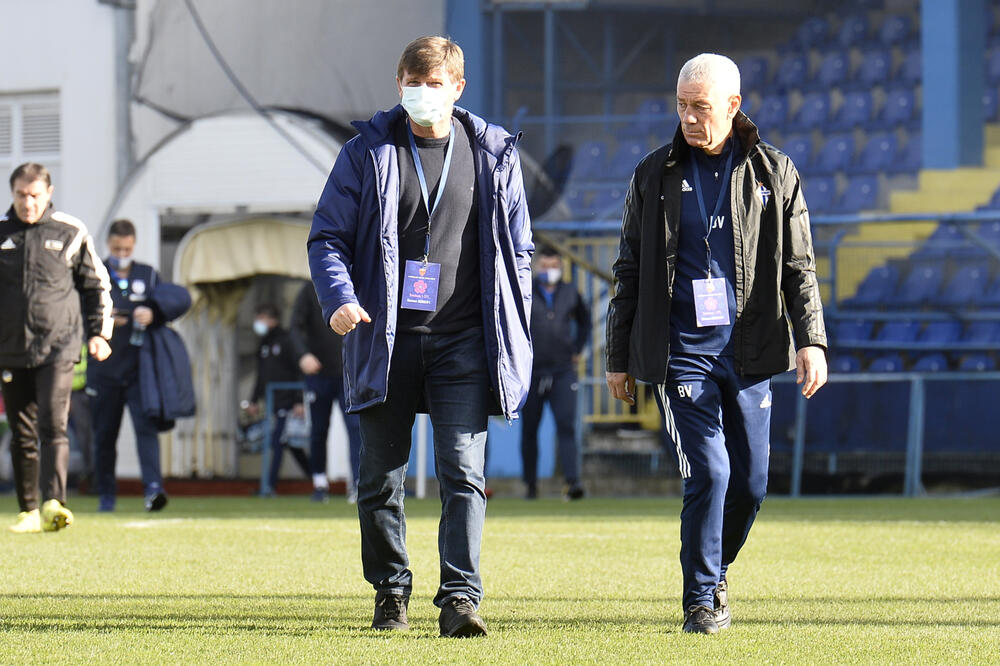 Mladen Milinković i Božidar Vuksanović, Foto: FK Budućnost