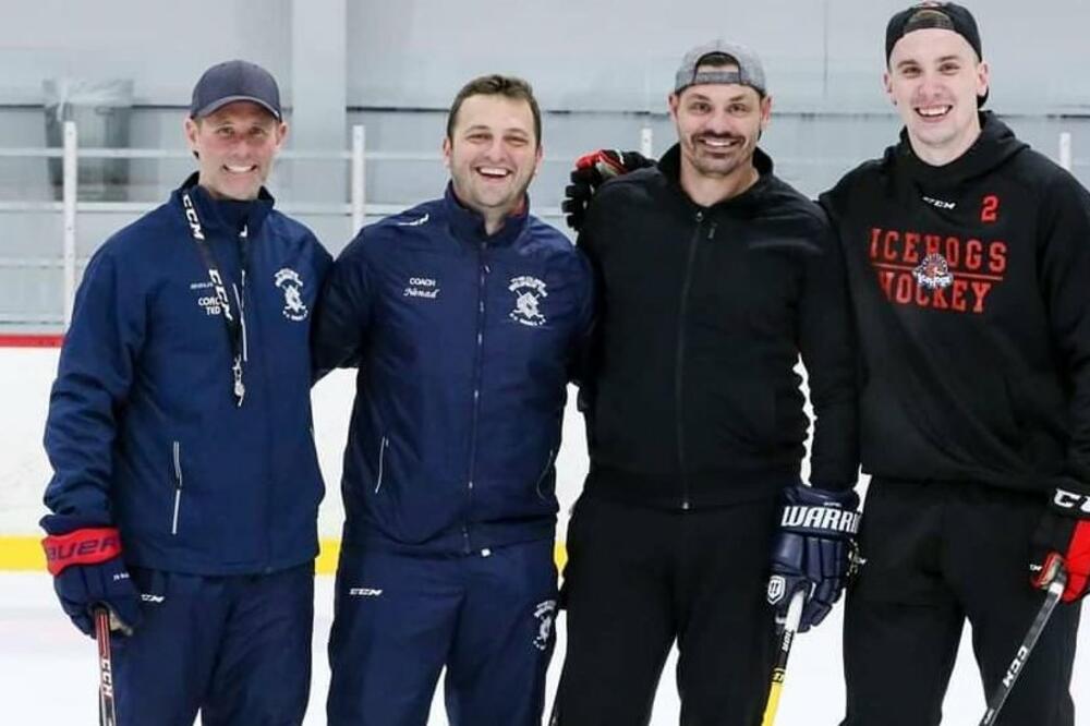 Nenad Raković i Brent Sopel (drugi i treći slijeva), Foto: Nenad Rakovic