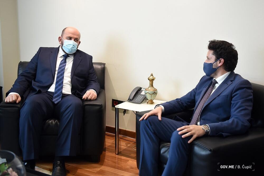 Fejzić i Abazović, Foto: Gov.me