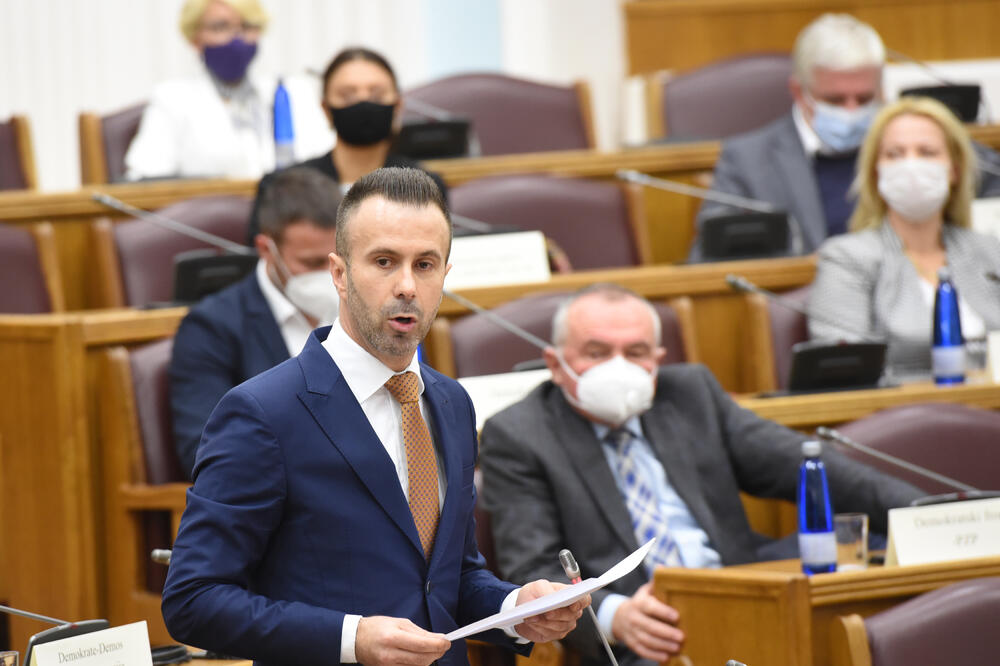 Bićemo ozbiljan i odgovoran zakonodavni filter: Bogdanović, Foto: Savo Prelević