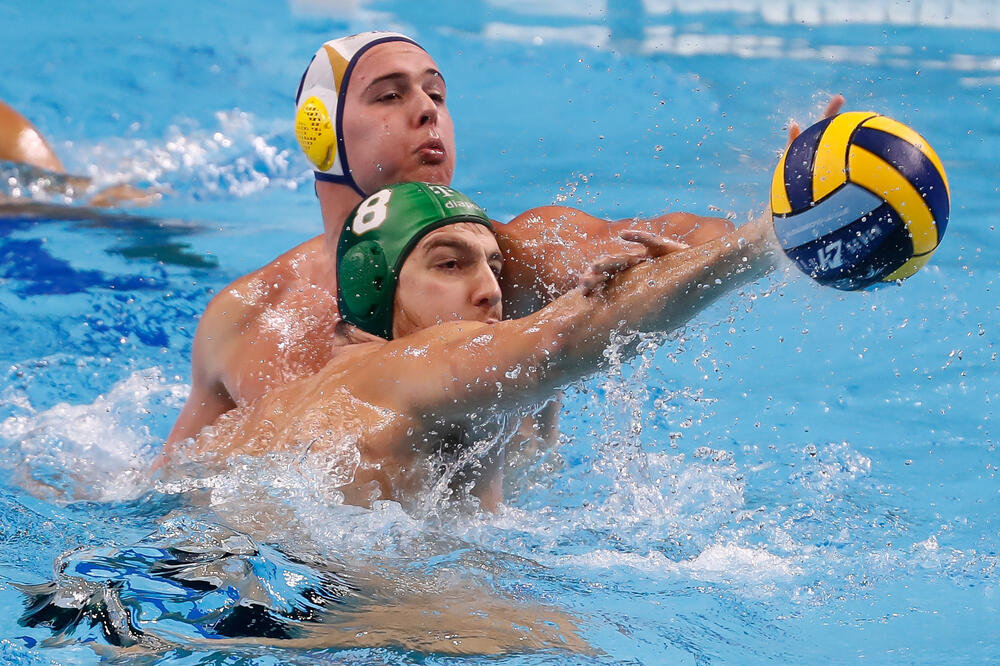 Đuro Radović na meču sa FTC-om, Foto: waterpolo.hu