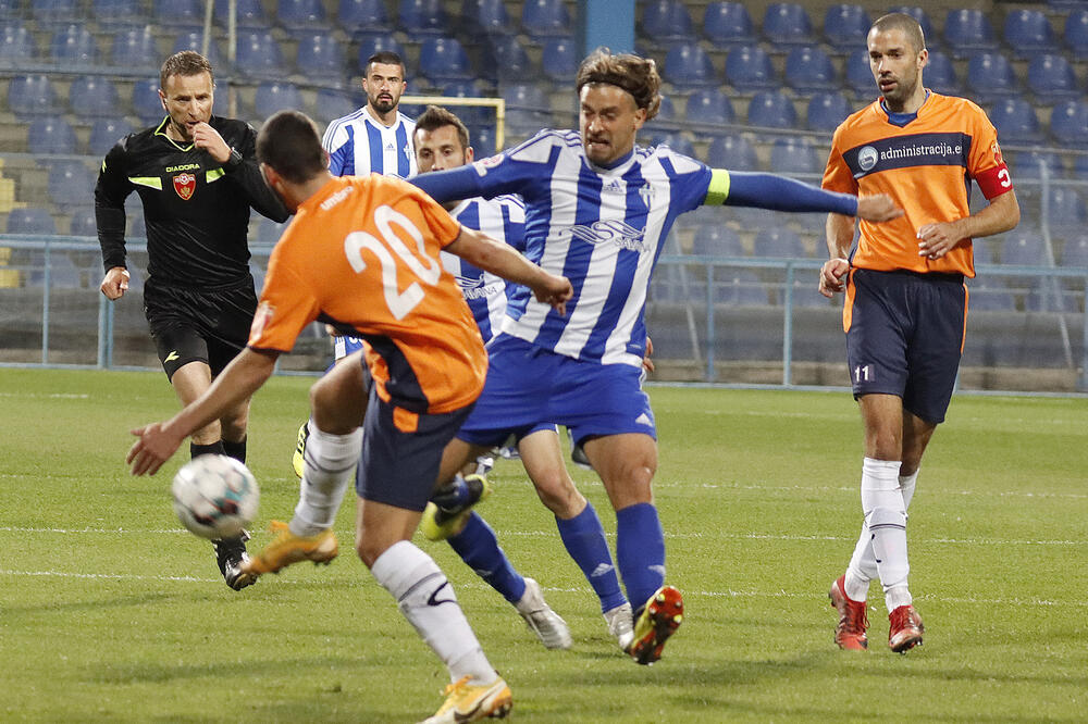 Sa nedavnog meča Budućnost - Petrovac pod Goricom, Foto: Boris Pejović