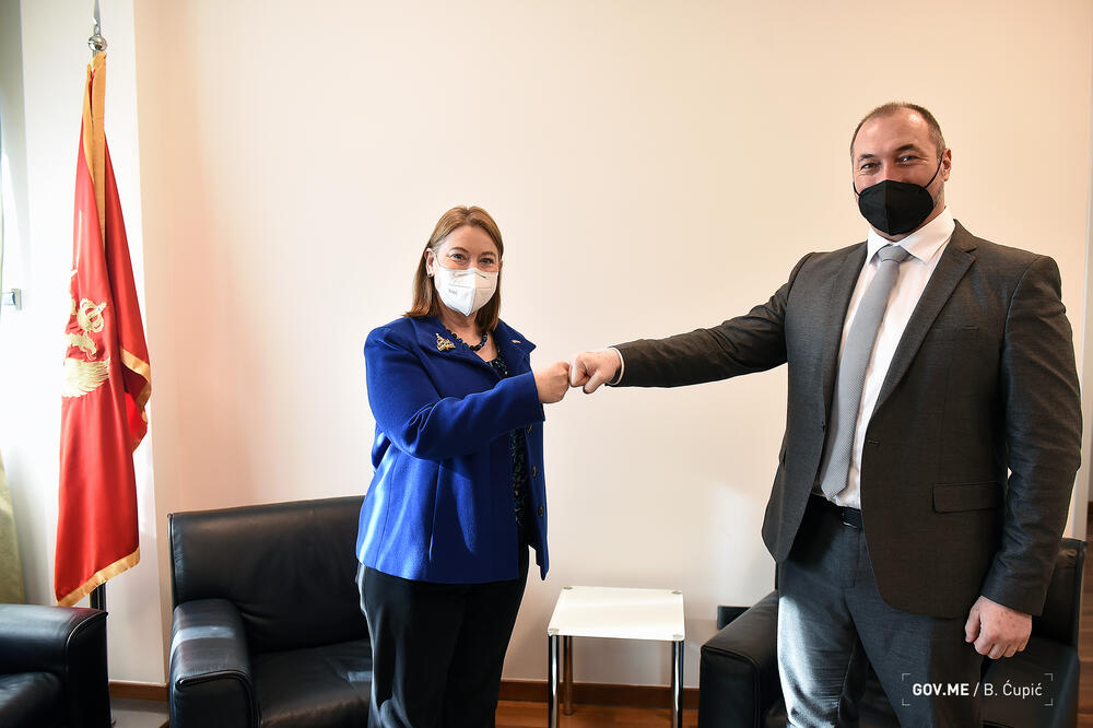 Rajnke i Stijović, Foto: Vlada Crne Gore