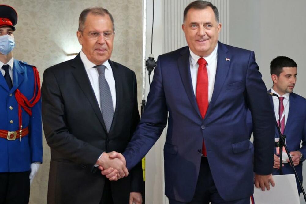 Lavrov i Dodik, Foto: Getty Images