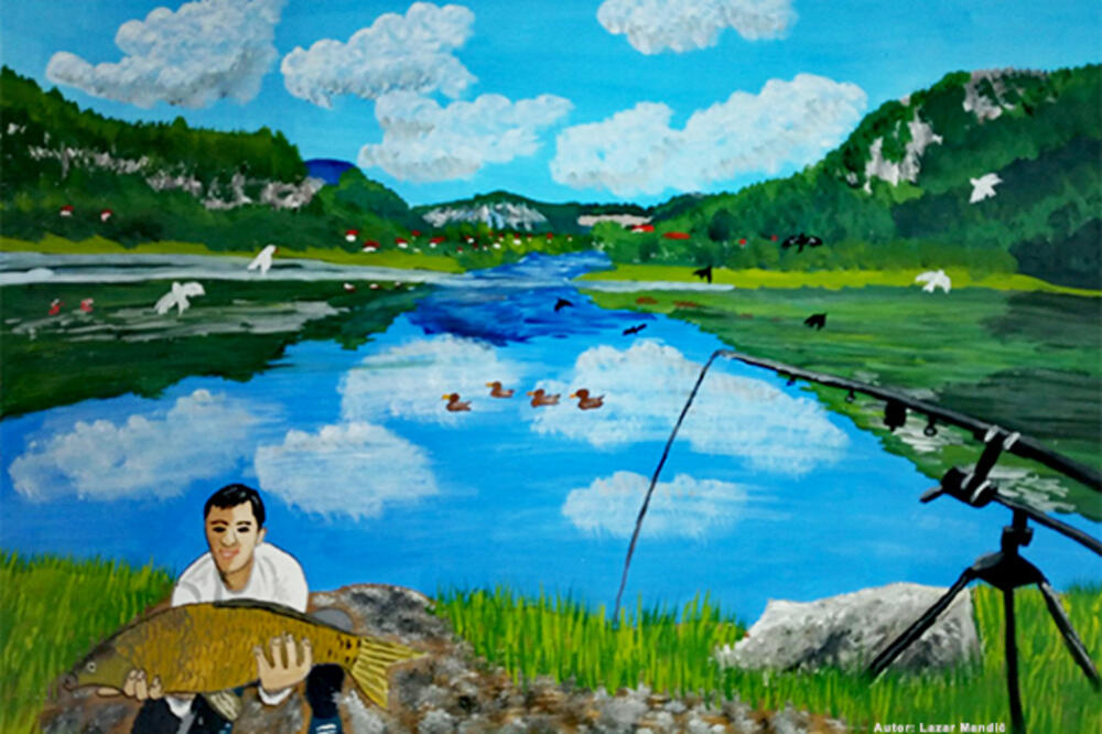 Crtež Lazara Mandića, Foto: NVO “Župa u srcu”