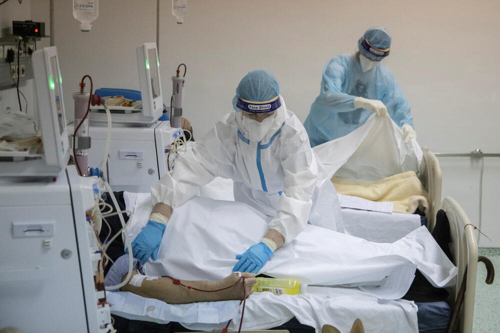 Detalj iz bolnice u Zemunu, Foto: Reuters