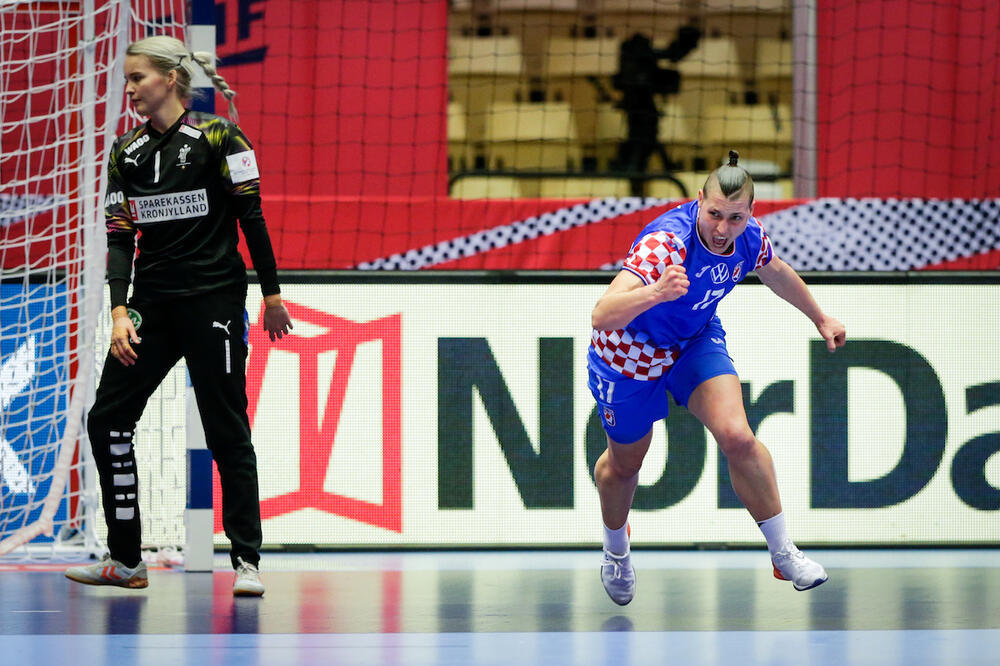 Bivša pivotkinja Budućnosti Katarina Ježić je realizovala svih pet šuteva, Foto: Anže Malovrh/kolektiff