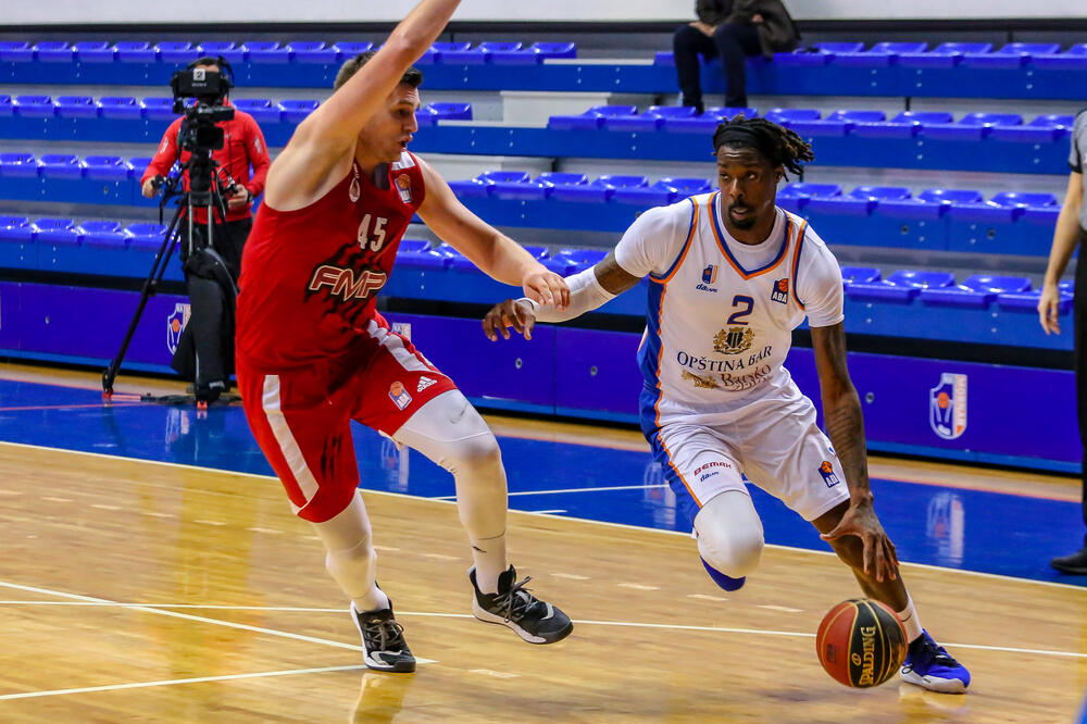 Keni Gejbrijel na večerašnjoj utakmici, Foto: KK Mornar/Media Pro