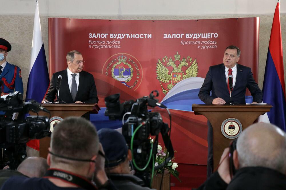 Lavrov i Dodik, Foto: BETAPHOTO