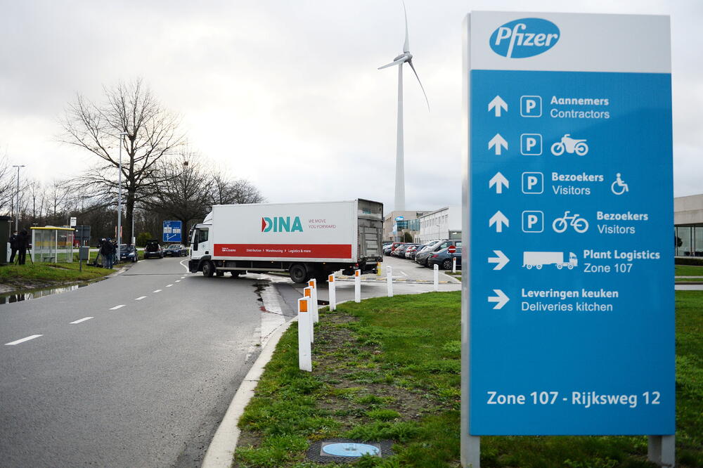 Detalj u blizini jedne od Fajzerovih fabrika, Foto: Reuters