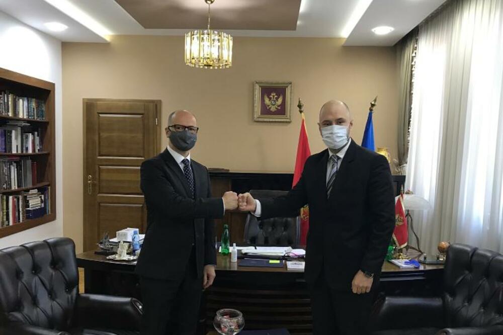 Radulović sa Preskerom, Foto: gov.me