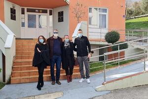Representatives of the Boke Forum visited the Children's Home "Mladost" in...