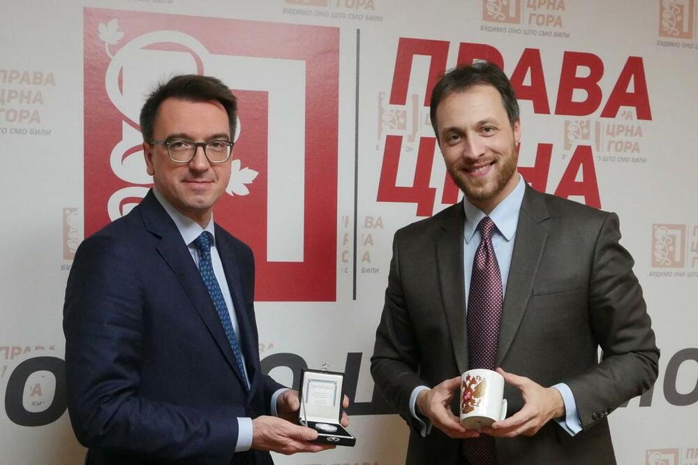 Maslenikov i Milačić, Foto: Prava Crna Gora