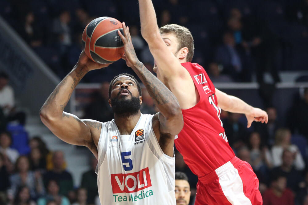 Klark dok je igrao za Budućnost Voli, Foto: Filip Roganović