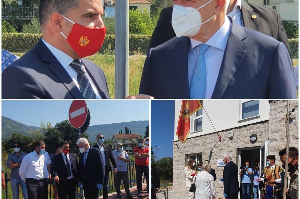 Bivši premijer Duško Marković tokom partijske kampanje u Tivtu, Foto: Opština Tivat