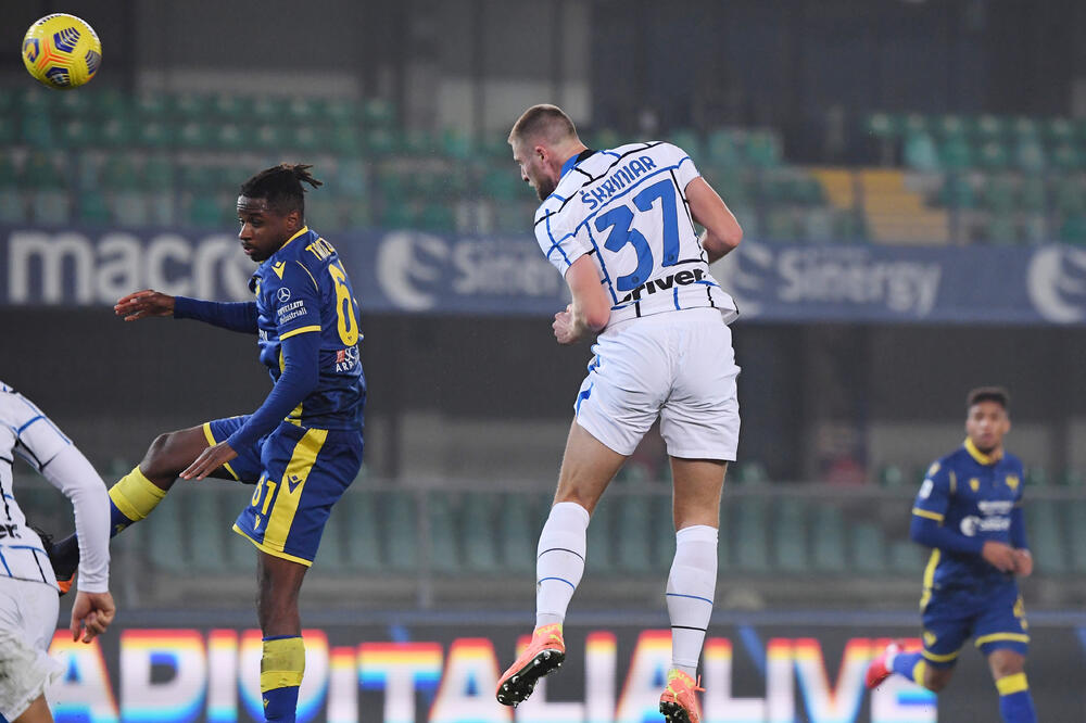 Škrinjar postiže gol za pobjedu, Foto: Reuters