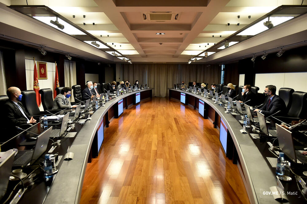 Sa sjednice Vlade, Foto: Vlada Crne Gore