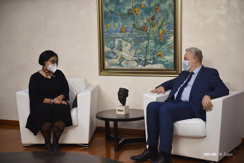 Alshamsi i Krivokapić, Foto: Vlada Crne Gore