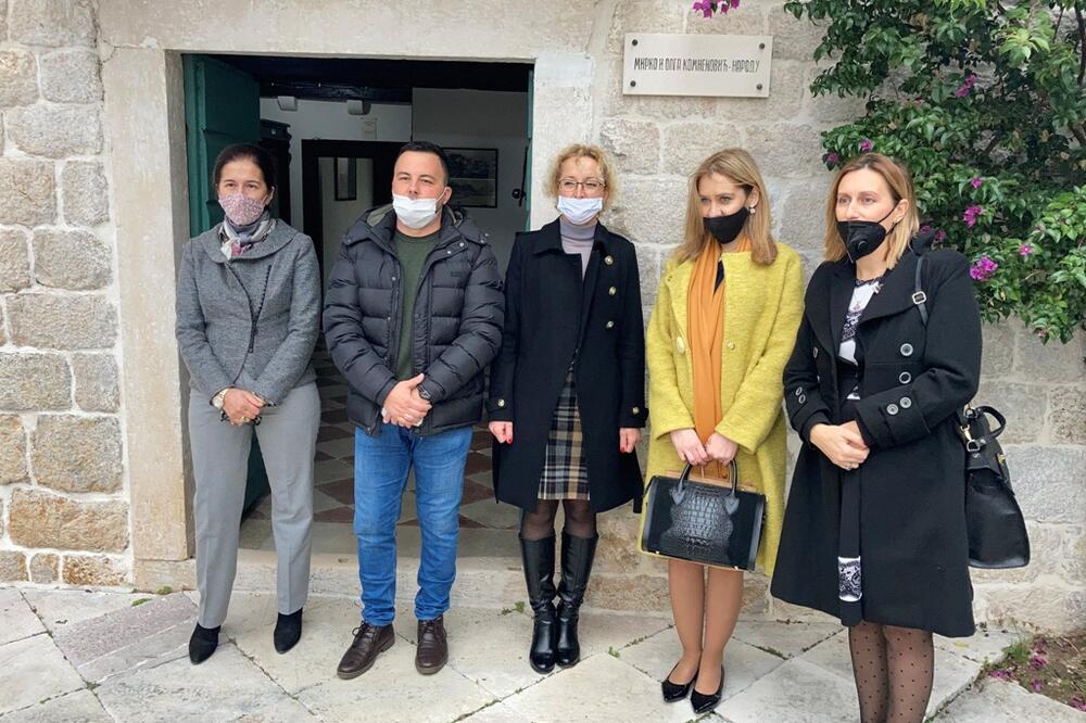 Bratić u posjeti Herceg Novom, Foto: Opština Herceg Novi