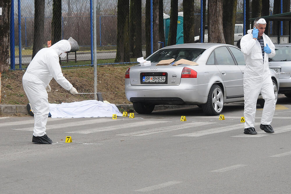 Uviđaj nakon zločina u Spužu, Foto: Uviđaj, Spuž
