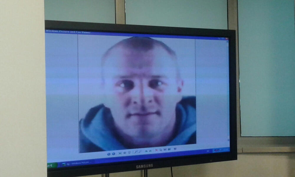 Policijska fotografija navodnog ubice: Gejsler