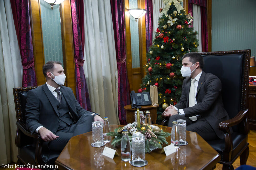 Koljenović i Bečić, Foto: Skupština Crne Gore