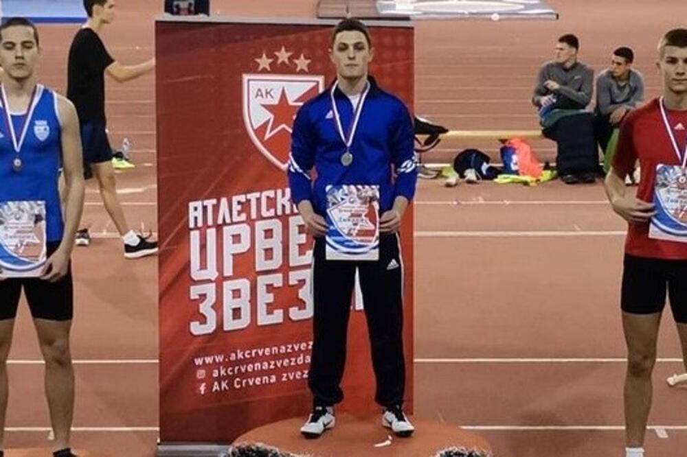 Marsenić na vrhu pobjedničkog postolja u Beogradu, Foto: ASCG