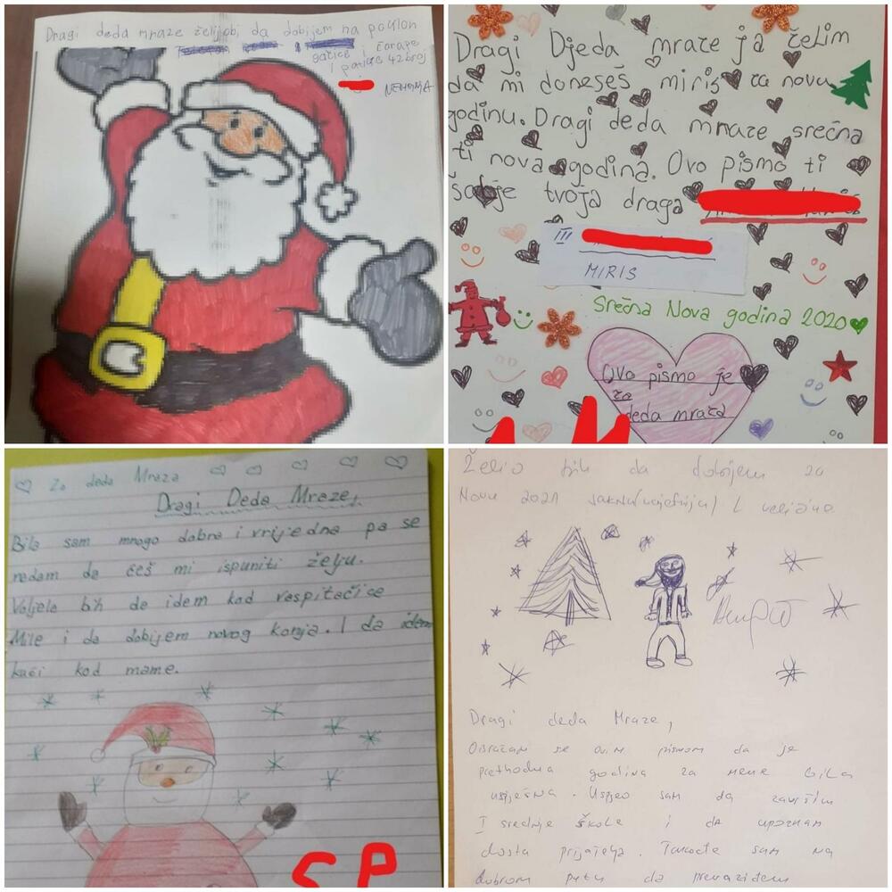 Neka od pisama djece