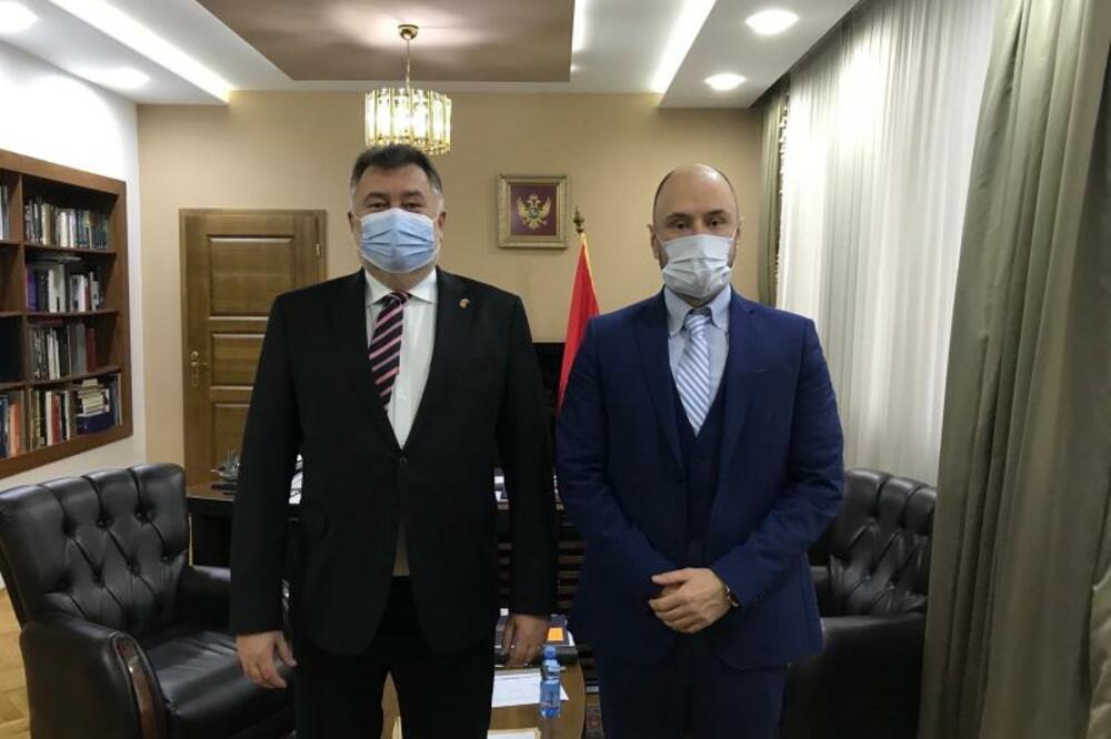 Radulović i Gandel, Foto: gov.me