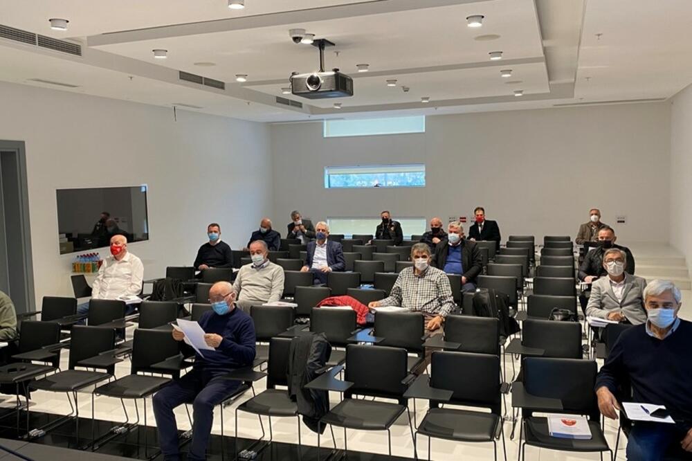 Sa današnje sjednice Izvršnog odbora FSCG, Foto: FSCG