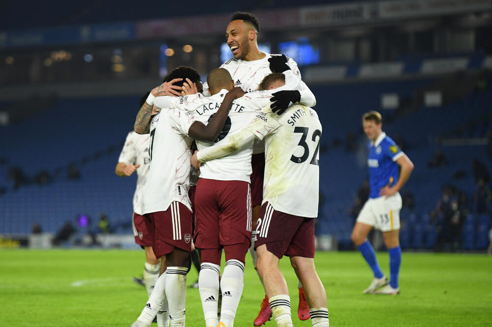 Fudbaleri Arsenala, Foto: REUTERS