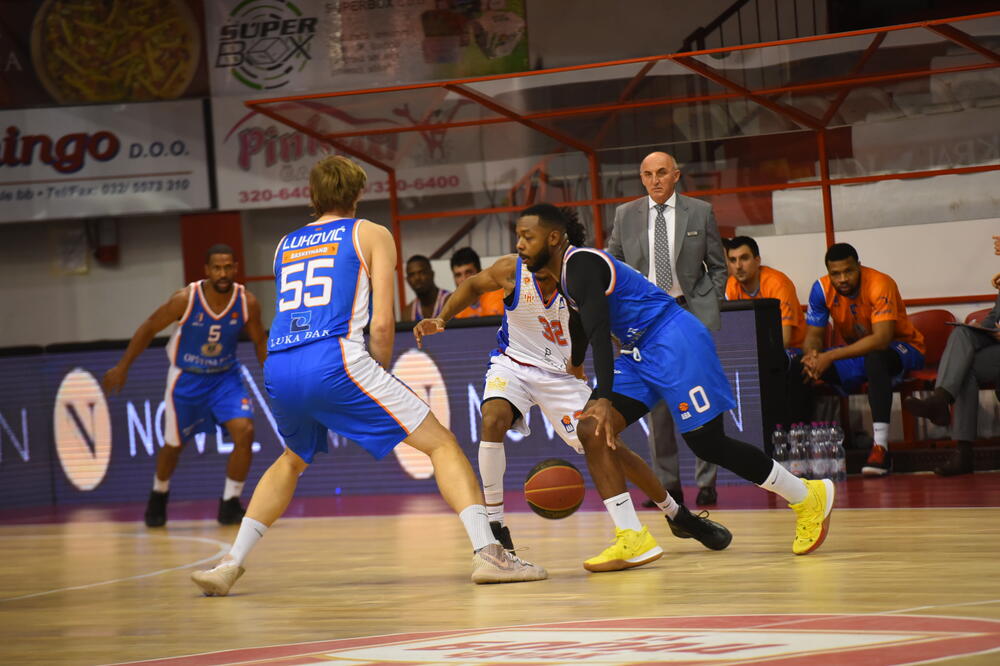 Pulen na meču sa Borcem, Foto: Borac/Dušan Radišić